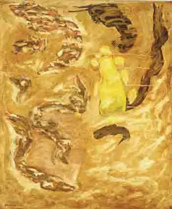 CH'UKSOAM XII by Michael Mulcahy, oil on canvas, sold Sep 2002