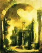 Martin Mooney, INTERIOR OF RUINED CATHEDRAL (SPAIN)
