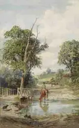 John Faulkner, HORSEMAN AT BRIDGE
