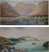 Alexander Williams, THE DELPHI HILLS, KILLARY BAY, CONNEMARA and ROSSDOWAN, PARKNASILLA, KENMARE BAY [A PAIR]