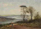 Andrew Nicholl, VIEW OF THE RIVER FOYLE