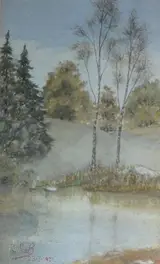 Louis le Brocquy, A VIEW IN THE PHOENIX PARK
