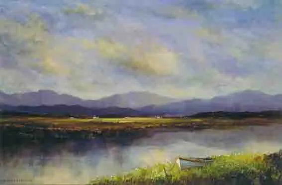 JOYCE'S COUNTRY by Norman J. McCaig, oil on canvas, sold Sep 2002