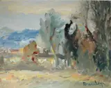 Ronald Ossory Dunlop, WINTER LANDSCAPE