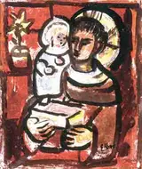Evie Hone, ST ANTHONY OF PADUA - DESIGN FOR STAINED GLASS