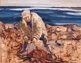 Cecil Maguire, MAN HARVESTING KELP