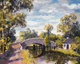 Fergus O'Ryan, THE CANAL AT SALLINS (CO. KILDARE)