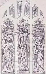 Evie Hone, DESIGN FOR WINDOW FOR DOWNE CHURCH