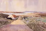 Maurice Canning Wilks, INISHFREE STRAND FROM BUNBEG, COUNTY DONEGAL
