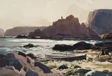 Maurice Canning Wilks, MORNING LIGHT, PORT MOON (BALLINTOY, COUNTY ANTRIM)