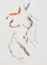 J.P. Donleavy, FEMALE NUDE TORSO