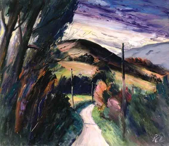 Peter Collis, KNOCKREE, oil on canvas