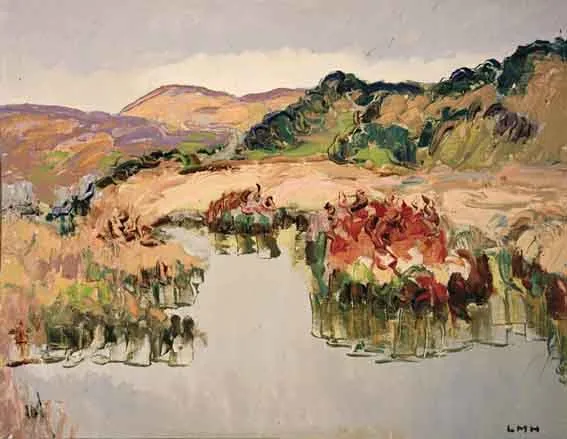 CONNEMARA by Letitia Marion Hamilton, oil on canvas, sold May 2002