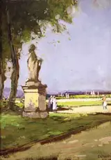 James Humbert Craig, WOMEN STROLLING IN A PARK