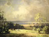 Frank McKelvey, A GLIMPSE OF LOUGH NEAGH (COUNTY ANTRIM)