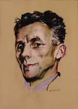 Seán Keating, PORTRAIT OF HARRY BROGAN (ACTOR)