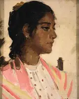 Sir John Lavery, CIGARETTE FACTORY GIRL, SEVILLE