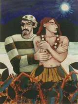 Graham Knuttel, PIRATE AND ISLANDER GIRL
