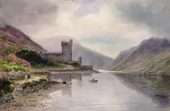 GLENVEAGH, DONEGAL by Joseph William Carey, watercolour over pencil, sold May 2002