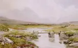 William Bingham McGuinness, THE OLD BRIDGE, GWEEDORE (COUNTY DONEGAL)