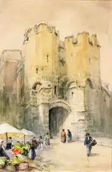 William Bingham McGuinness, MEDIEVAL GATE TOWER, FRANCE
