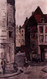 Cor Noltee, A SMALL TOWN IN FRANCE