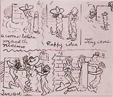Jack Butler Yeats, A CORNER BETWEEN ME AND THE RETAINERS