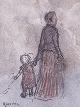 Seán Keating, WOMAN AND CHILD