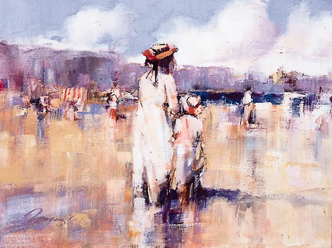 Untitled by Ken Moroney, signed, inscribed and dated (1986) on reverse., sold Jun 2000
