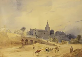 BRAY, COUNTY WICKLOW by Henry O'Neill, watercolour, sold Mar 2000
