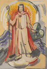 Mainie Jellett, CUBIST FIGUIRE STUDY