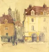 William Bingham McGuinness, CONTINENTAL STREET SCENE