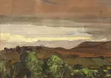 Derek Hill, THE PARK AT RUSSBOROUGH, EVENING LIGHT