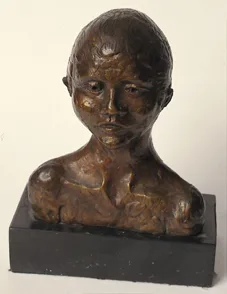 HEAD AND SHOULDER STUDY by Dick Joynt, Bronze, offered Mar 2000