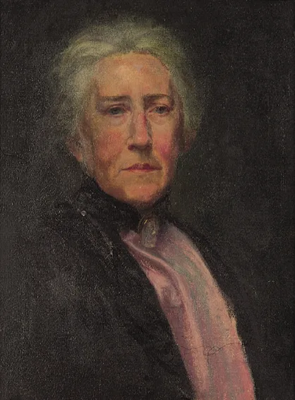Samuel C. Taylor, STUDY OF A WOMAN, oil on canvas