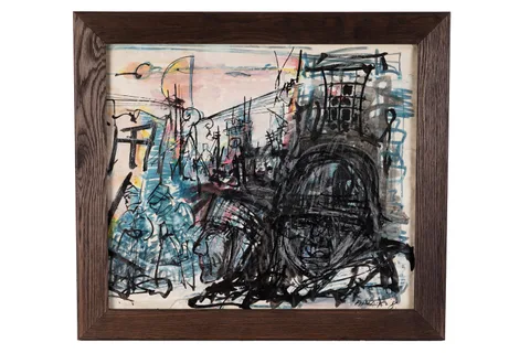 Antoni Sulek, Untitled, mixed media on paper