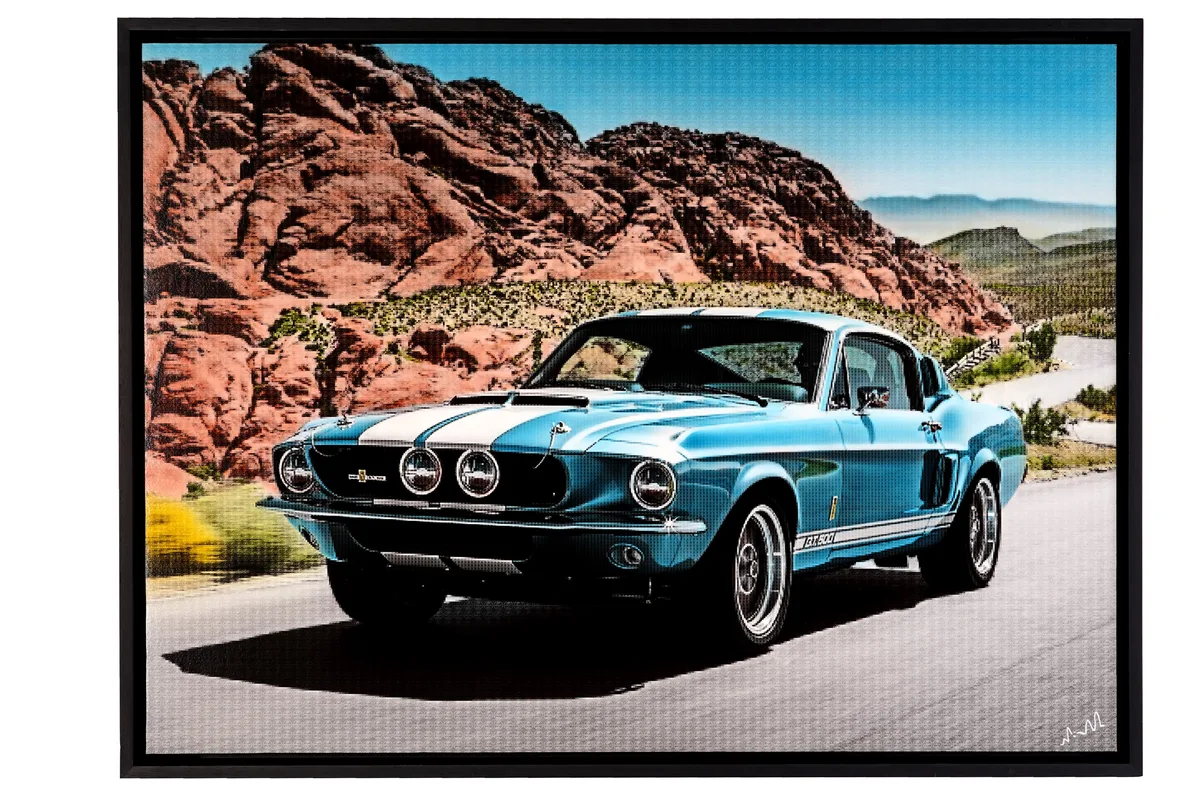 Nick Holdsworth, Shelby Mustand GT500, print