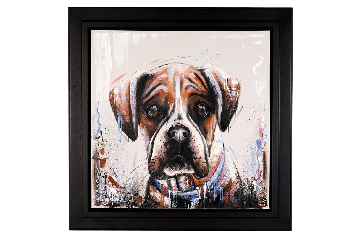 Waiting on Walkies by Samantha Ellis, oil on canvas, sold Jun 2026
