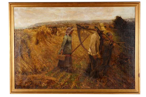 Andrew Colley, Harvest, oil on canvas