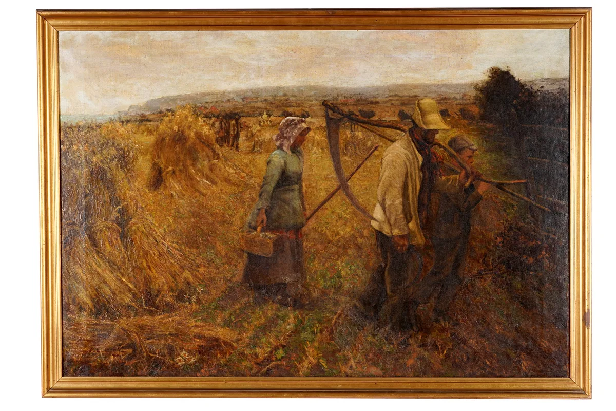 Andrew Colley, Harvest, oil on canvas