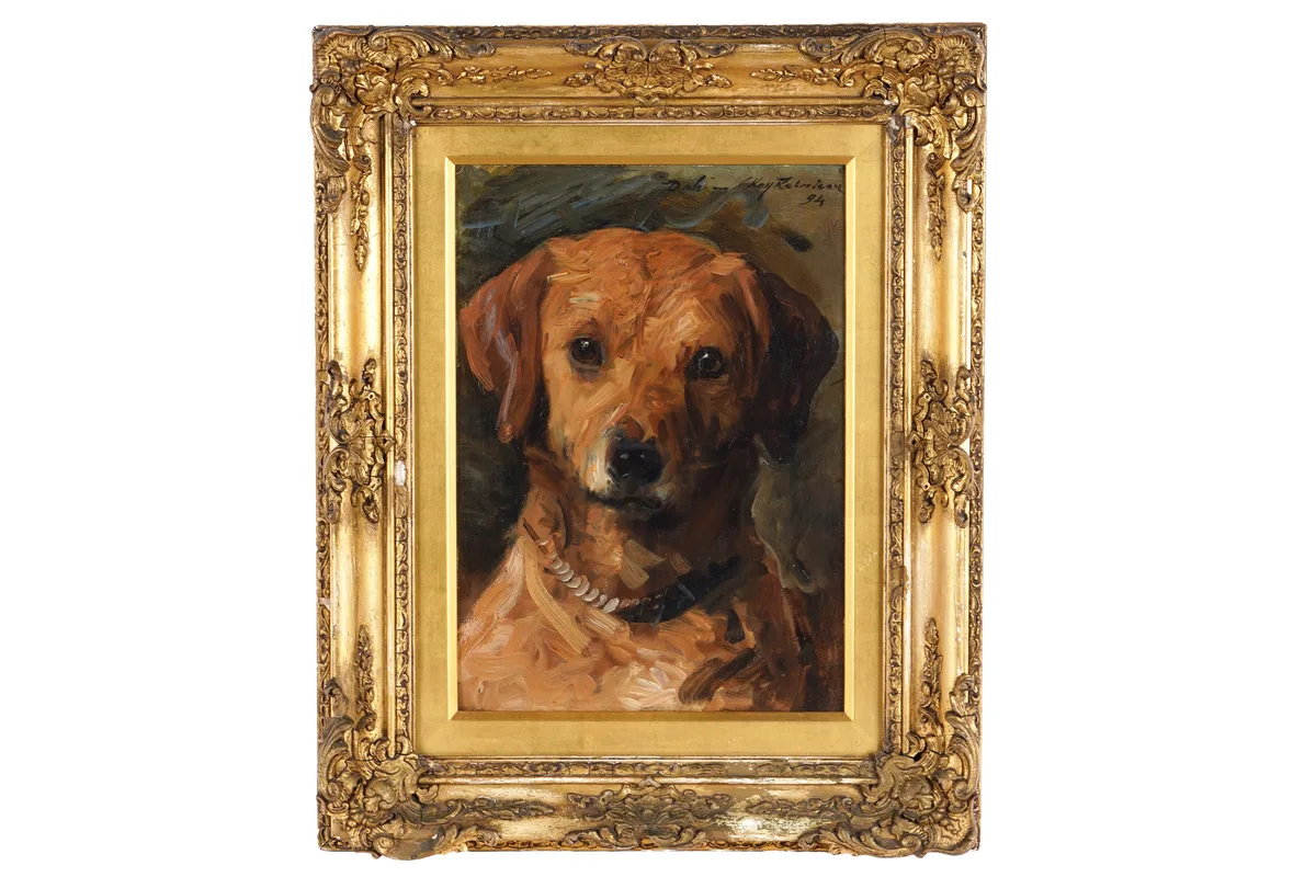 Charles Kay Robertson, Dale, oil on panel