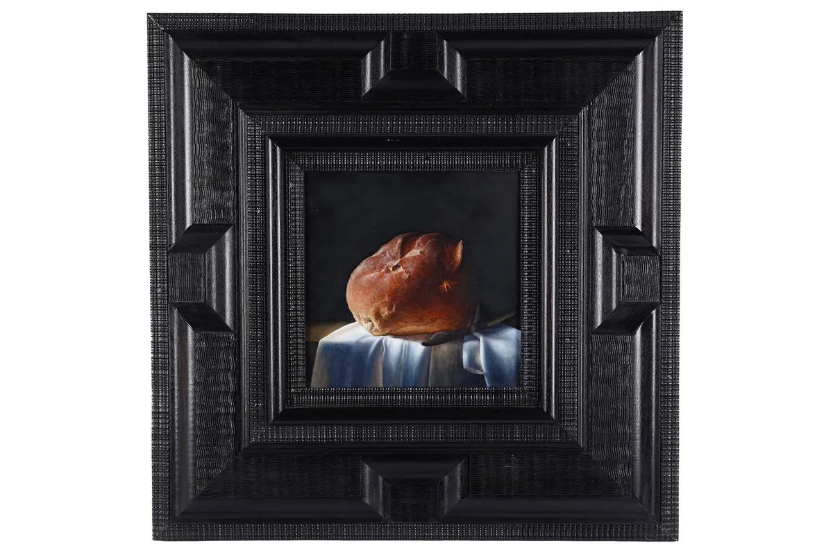 David Ross Warrillow, Bread, oil on board