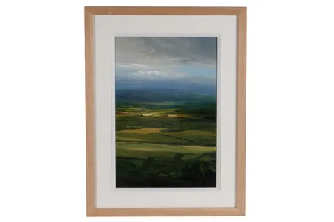 James Naughton, Bright Vale, oil on board