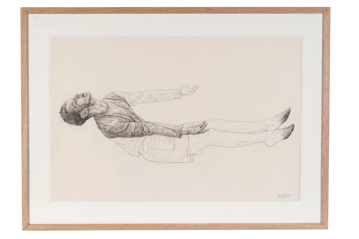 Karolina Szymkiewicz, Wheel of Fortune I, graphite
