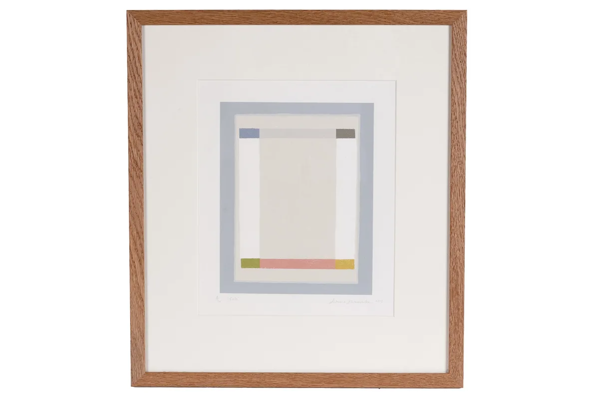 Emma Lawrenson, Gate, limited edition screenprint, 4/30