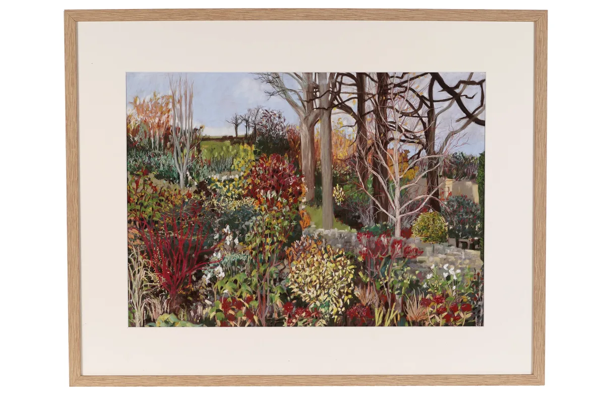Charlotte Royle, Late Autumn Light, pastel