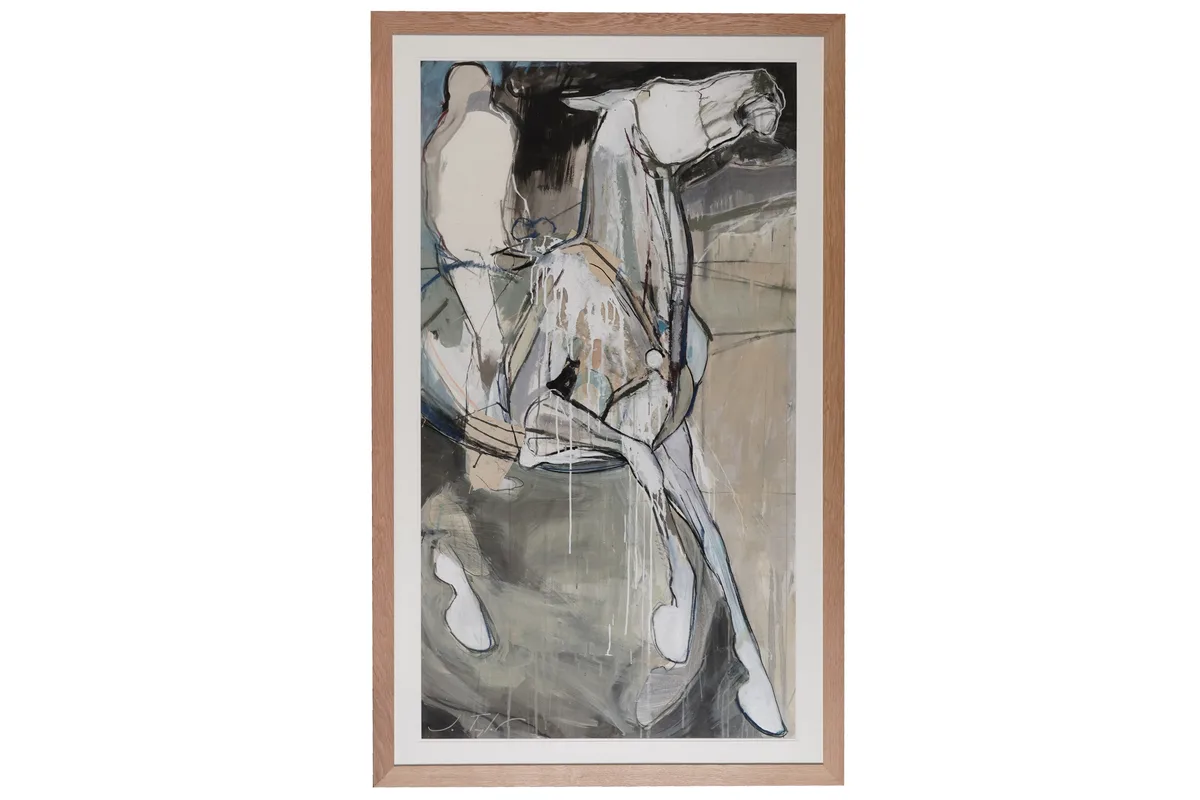 Jo Taylor, Eye of the Storm, mixed media on paper