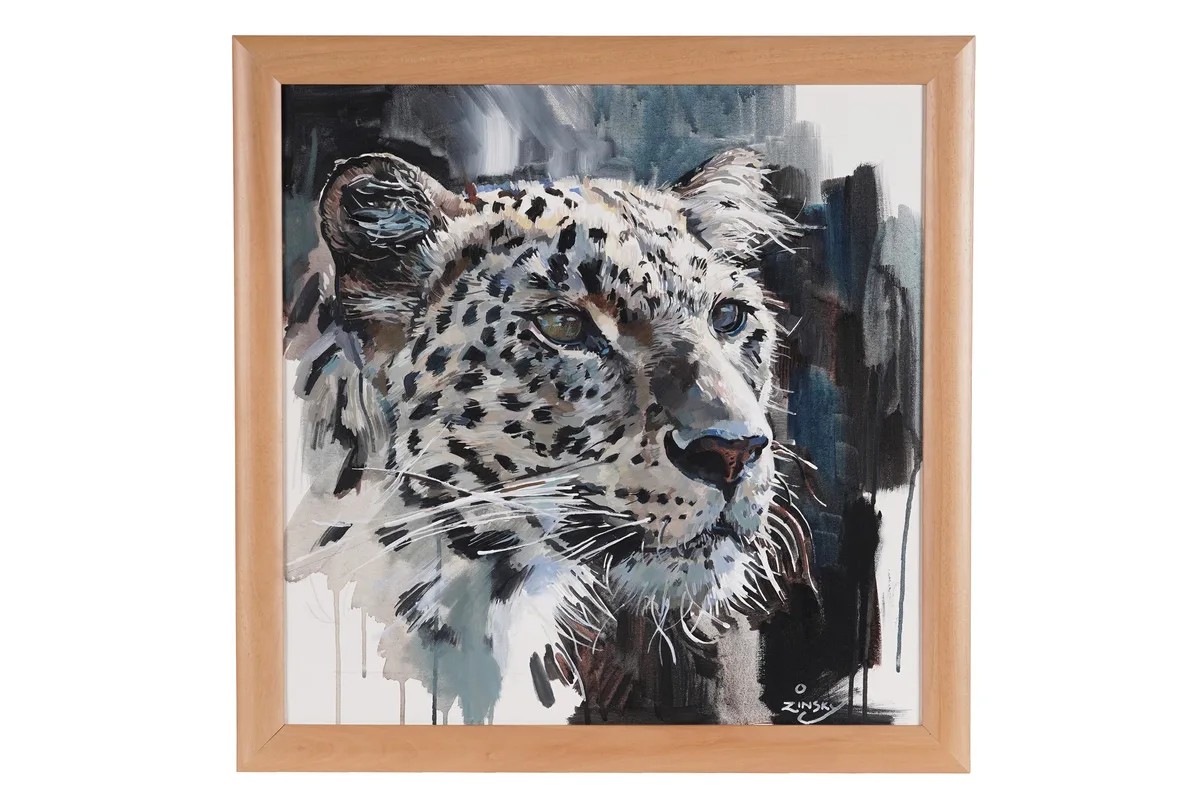 Zinsky, Cheetah, oil on canvas