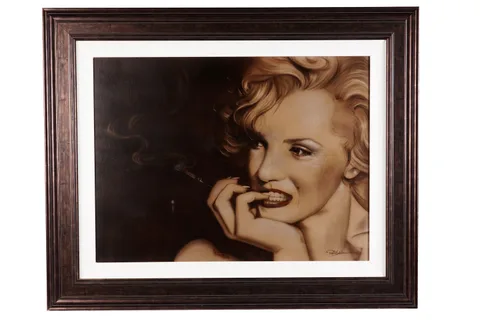 Paul Karslake, Marilyn Monroe, oil on canvas