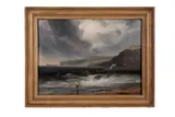 Copley Fielding, A Squall at Sea